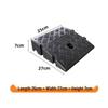 Non-Slip Plastic Curb Ramp for Cars and Stairs