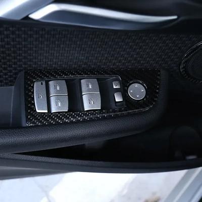 For BMW 1 3 4 5 Series F20 F22 F30 F35 F10 Aluminum Alloy Car Window Lift Decoration Button Cover Trim Sticker Car Accessories