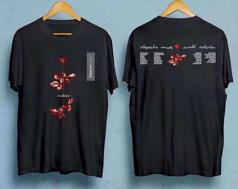 90s Depeche Mode Violator US Tour TShirt Vintage 1990 Violator US Tour T Shirt Unisex T-Shirt M