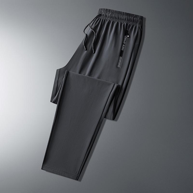 Men's Summer Quick-Dry Ice Silk Sports Pants