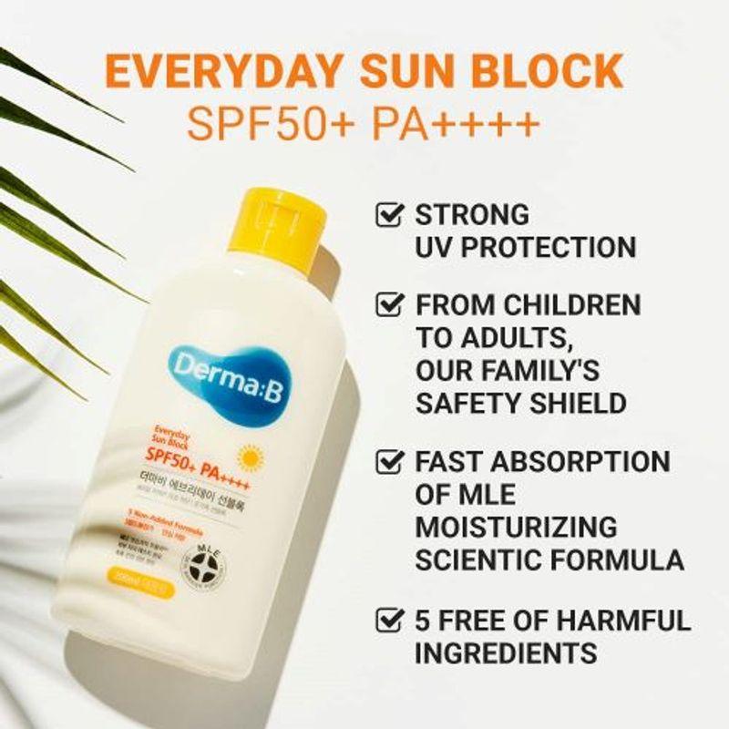 [Derma-B] *renewal* Everyday Sun Block SPF50+ PA++++ 200ml