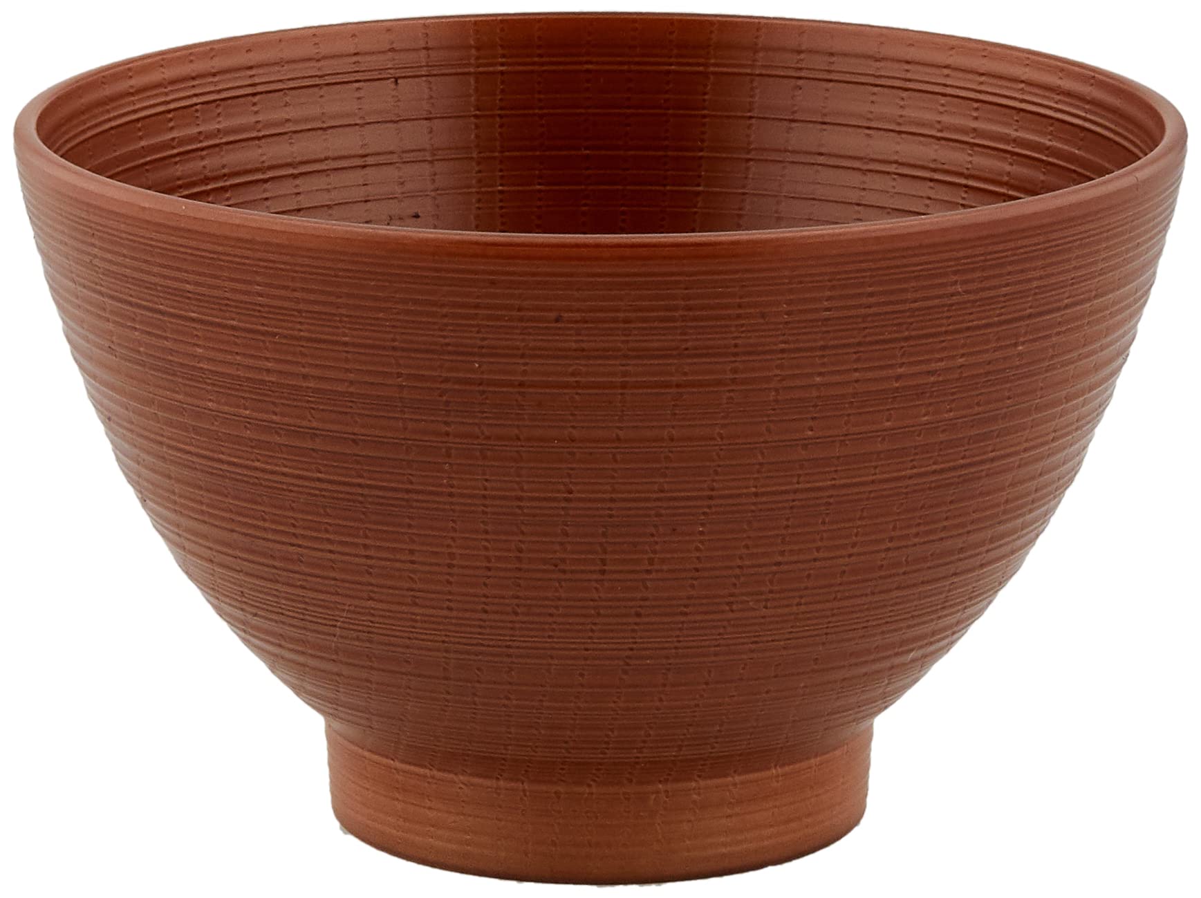 Yamanaka Lacquerware Nature Range Sash Brushstroke Large Soup Bowl Light Brown M16302-5