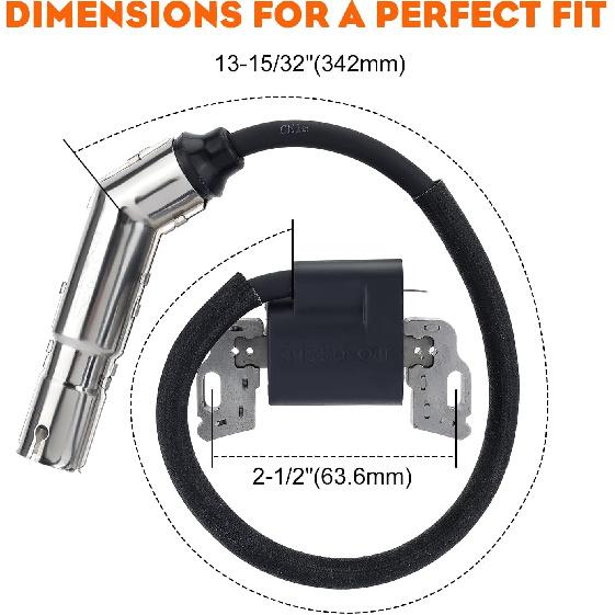 HIPA 595304 Ignition Coil Magneto Armature For Brigg Stratt 799650 592841 795315 495859 17HP 17.5HP 19.5HP 20HP Intek OHV Engine