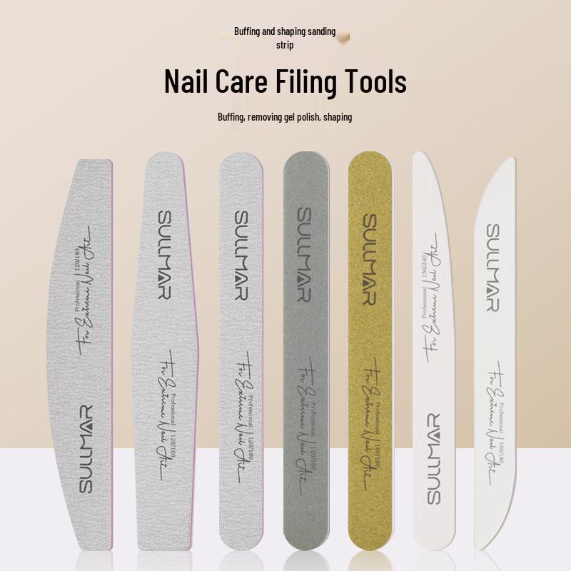 

SULLMAR Dual-Sided Wooden Nail Shaping File and Remover