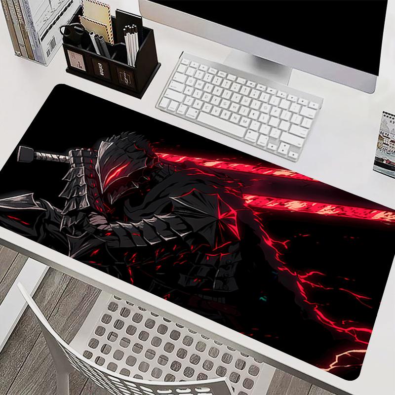 Gaming Mouse Pad B-BERSERK Large keyboard pad Extended Desk Mat Non Slip Carpet Popular Gamer Pad Rubber Base Computer Mouse Pad