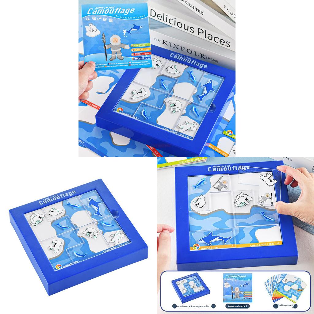 Arctic Bear Brain Teaser Puzzle For Logic And Problem Solving Enthusiasts