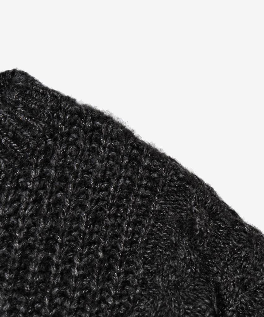OTHERFITS Cable Pullover Knit (Charcoal)