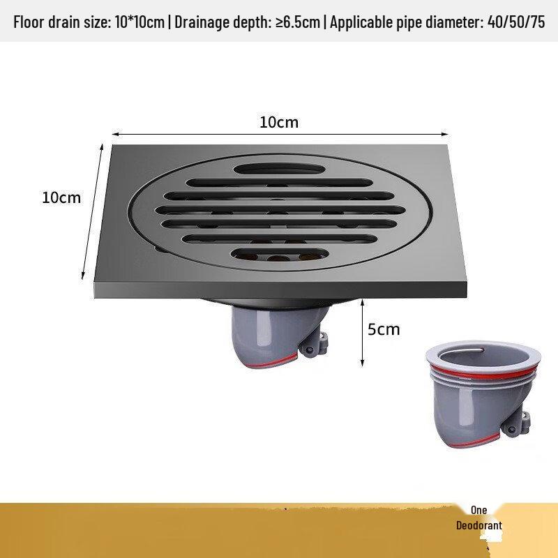 MDNG Washing Machine Floor Drain with ABS Magnetic Core (3-Pack)