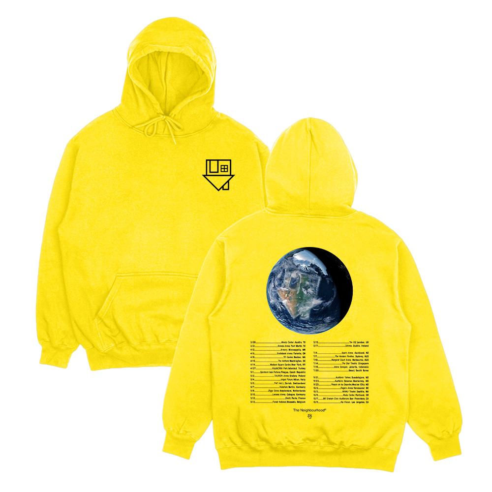 The Neighbourhood The Wourld Tour 2026 Худи Хип-хоп Wiped Out! Графический уличный стиль к 10-летию, женские и мужские повседневные пуловеры XXL