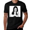 Cecily Strong Black White Pop Art Portrait Painting TShirt Simple Trendy Casual TShirt
