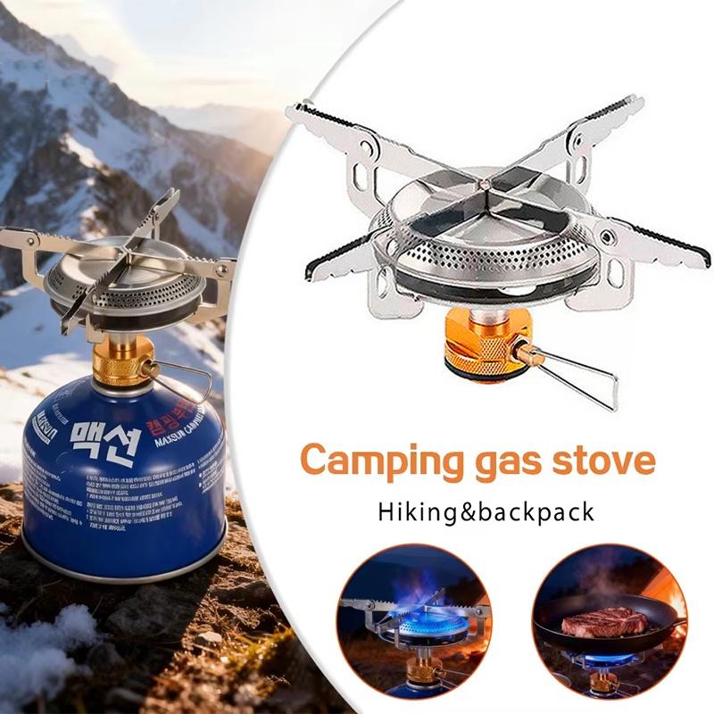 Outdoor Camping Gas Stove Ultralight Portable Stove Burner For Hiking Backpacking Picnic Cooking Stoves Furnace