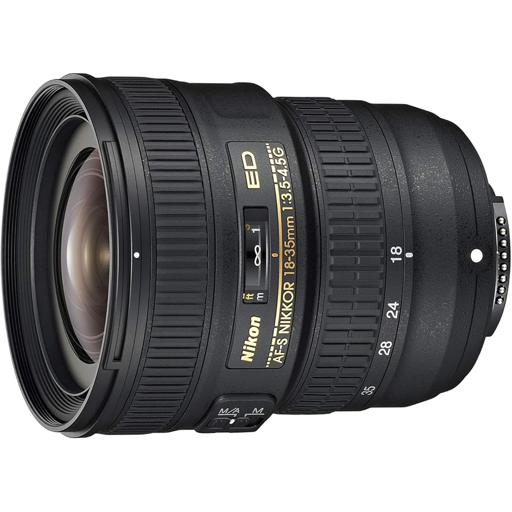 

Nikon Super Wide Angle Zoom Lens AF-S NIKKOR 18-35mm f/3.5-4.5g ED Full Size Compatible