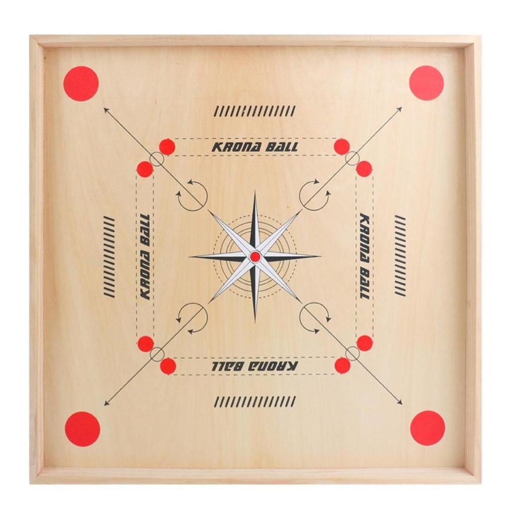 Brettspielset, Holz-Tischspiel, Billard-Strategie 18 x Zoll Hartholzrand, Spiel für