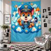Wall TapestryPuppy Art Hanging Cloth Decorative Background Cover for Room Decoration
