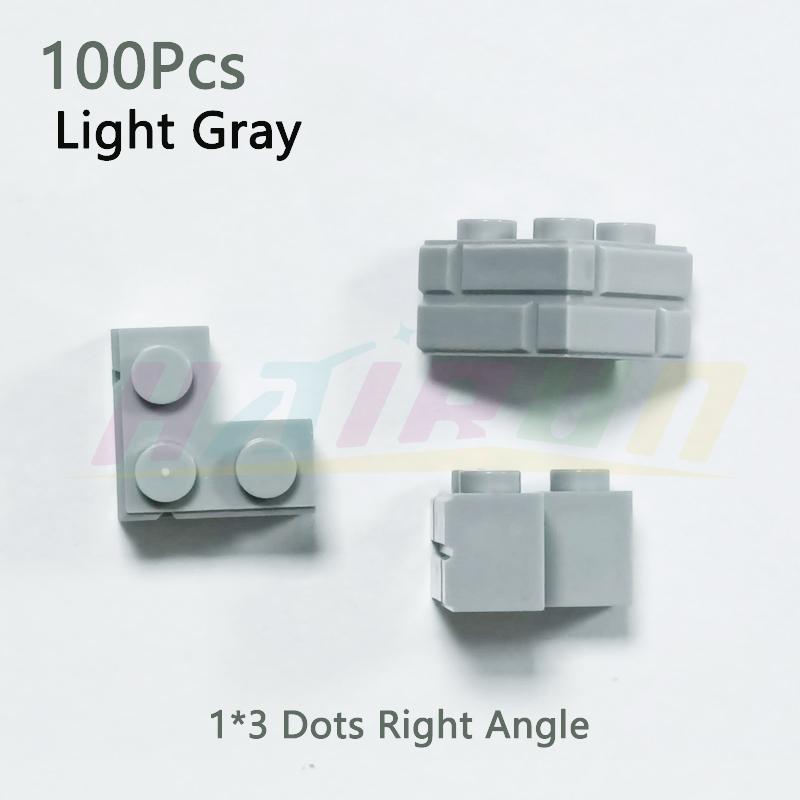 Non-Toxic 100Pcs Building Block Simulation City Moc Wall Brick Building Block Model Building Accessories Castle Construction Kids Toys