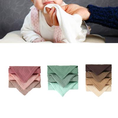 4 Stück Babyfeuchttücher Stofftaschentücher Quadratische Lätzchen Spucktücher Waschlappen Stilltuch Babywischtuch Atmungsaktives Gesichtstuch für Babys
