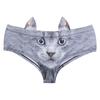 Intimo Donna con Orecchie 3D Stampa Animali Mutandine da Donna Intimo Vita e Fianchi