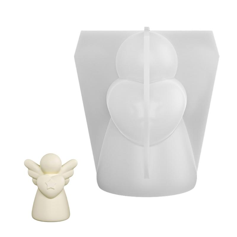 Återanvändbar Silikonform Änglavinge för Doftspridare Hantverk Hemdekoration Handgjord Gåva Konsthantverk