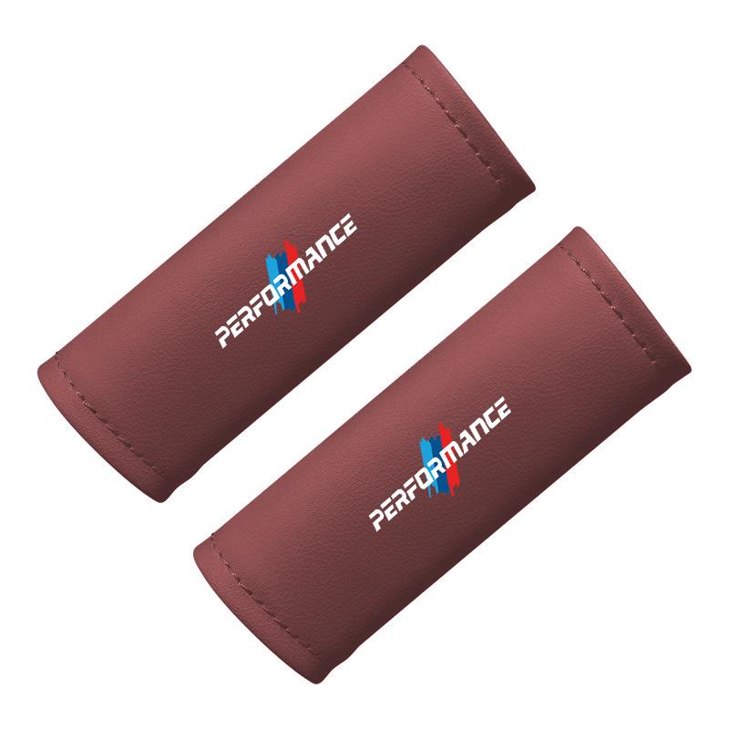 2Pcs Leather Car Roof Handle Cover Gloves Interior Protector For BMW X1 X2 X3 X5 X4 X6 X7 G30 G20 G32 G11 G12 F40 F30 F20 F10