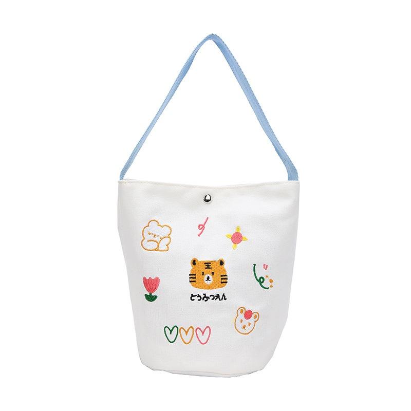 Canvas bag new women's bag fashionable sweet cute change bag bag bag