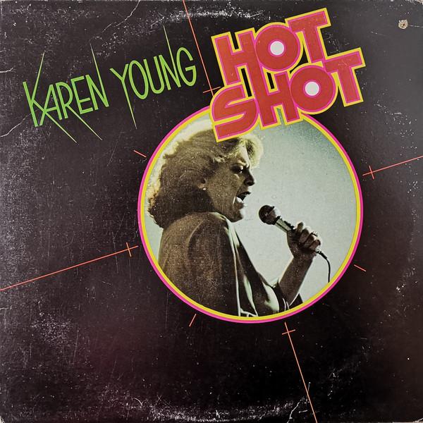 LP Record KAREN YOUNG - Hot Shot AF2508 Telson 1978 Canada Soul/Funk Used