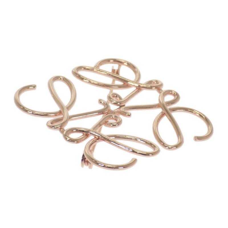 LOEWE  111.27.027 Brooch pink/Rose gold metal Women