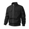 Herren Baseballkragen Fliegerjacke Herrenmode Jacke Herren Große Tasche Vielseitige Jacke