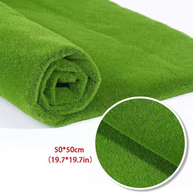 Artificial Plants Turf Moss Carpet Wall Turf Fake Green Grass Mat Decor For Home Floor Wedding Outdoor Garden Micro Landscape