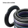 Ultra-Thin Zinc Alloy Magnetic Phone Ring Holder - Foldable, Portable, MagSafe-Compatible