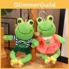 Bear Donkey Frog Turtle Plush Keychain Bag Decoration Pendant Gift 12cm