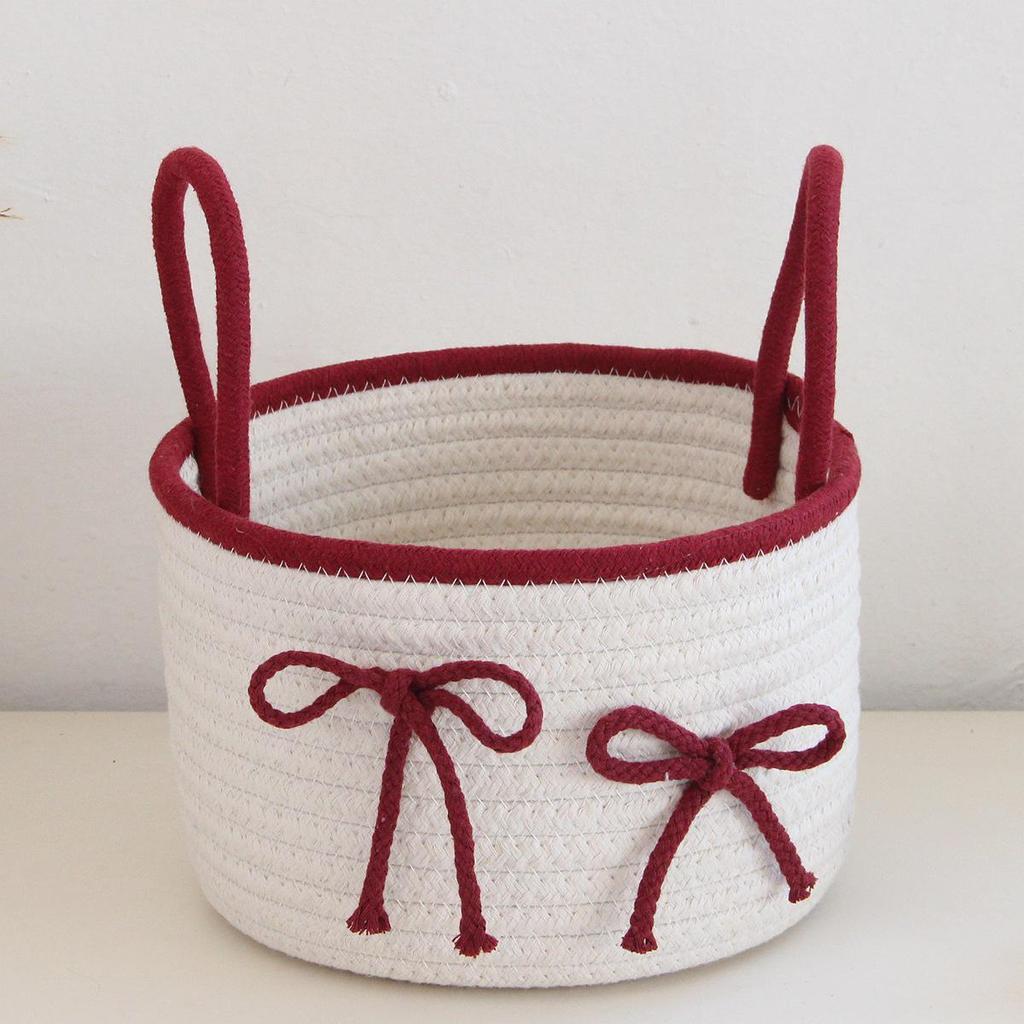 In-Style Handmade Woven Storage Basket for Office and Home