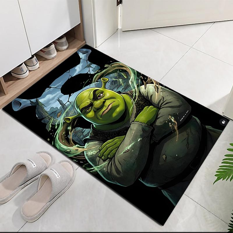 Shrek Bedruckter Teppich für Bürostuhl Wohnzimmer Schlafzimmer Küchenraum Dekoration Geschenke