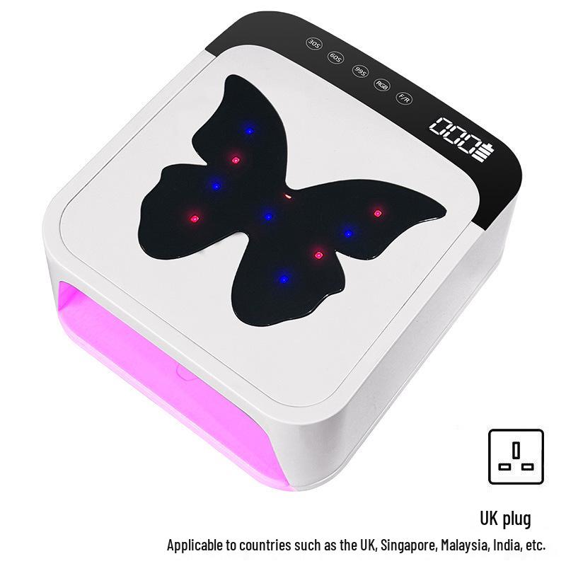 268W High-Power UV+LED Dual Light Nail Curing Lamp