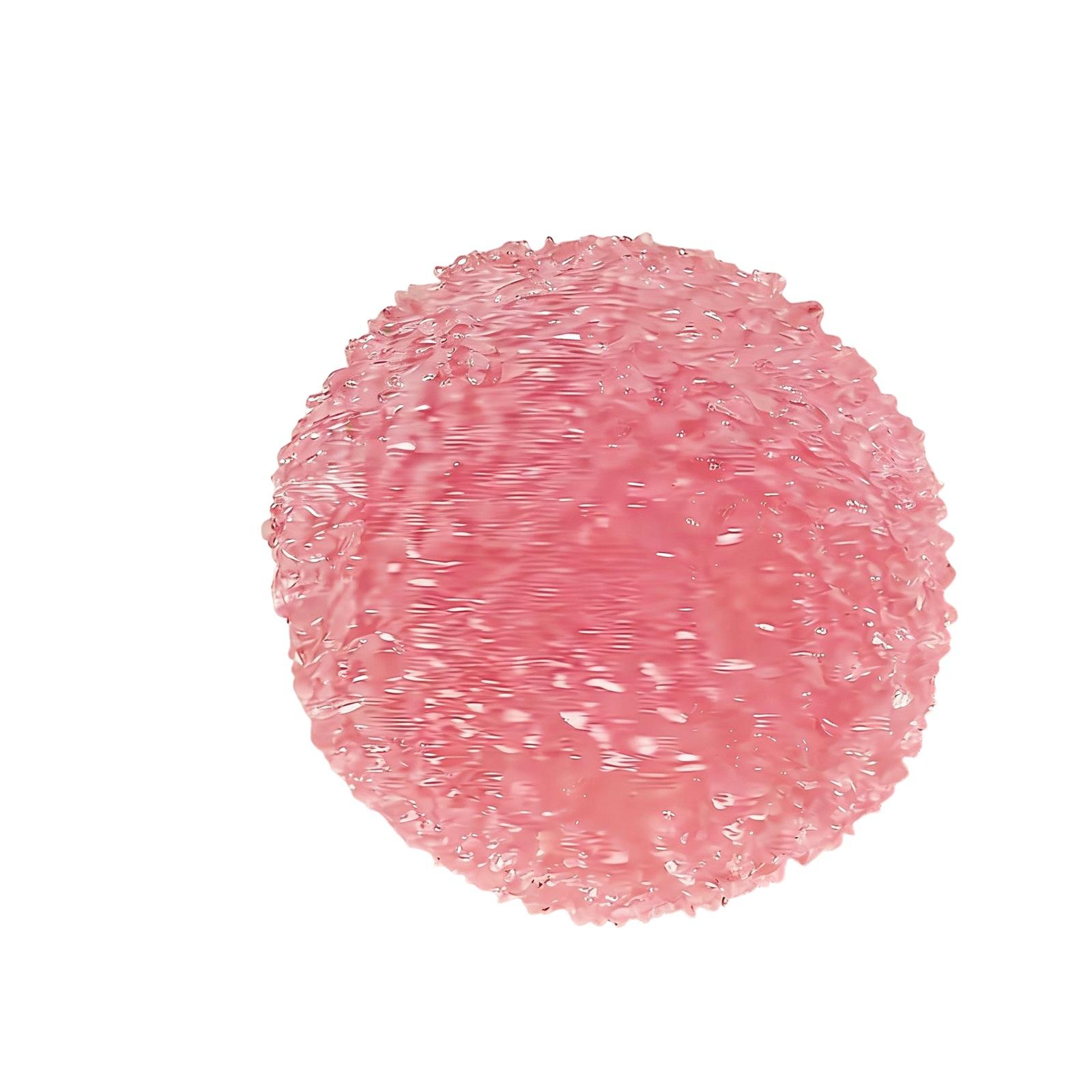 

6cm Grass Ball Tofu Ball Maca Color Flour Ball Slow Stress Relieving Toy рожевий