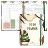 Simple List Notebook Beautiful Daily Easily Organize Tasks and Increase Productivity To-Do - Planner,