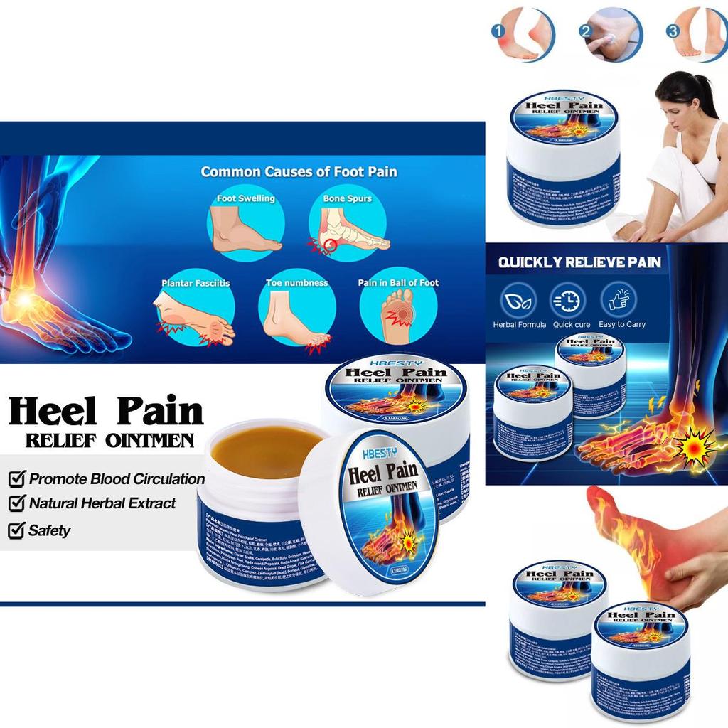 Hbesty Herbal Foot Heel Cream For Ankle Joint Care And Pain Relief Ideal For All Skin Types