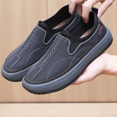 2026 Scarpe Casual da Uomo Comode e Traspiranti per Mezza Età e Anziani Piatte Antiscivolo Comode da Uomo