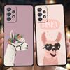 Lama Llama Alpacas Silicone Case For Samsung Galaxy A32 A52 A13 A22 A72 A51 A71 A41 A11 A31 A21S 5G Luxury Phone Cover Shell Bag