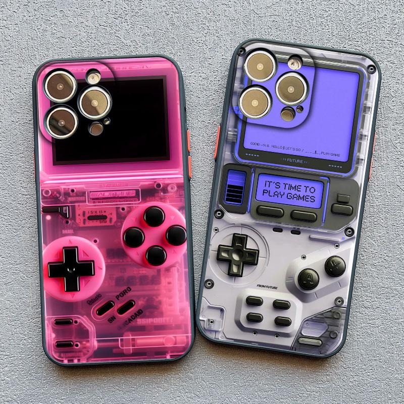 Technology Game Console 2D Printing Phone Case For IPhone 14 15 16 Pro Max Plus 11 12 13 Mini Pro Max XR XS X 7 8 SE2 Back Cover
