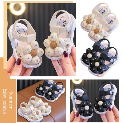 Princess Shoes Summer Baby Shoes Women's Soft Sole Baby Shoes Toddler Shoes Girls Sandals