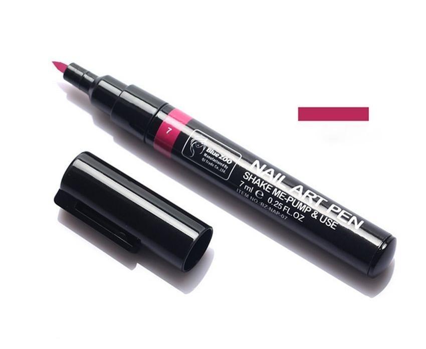 Bolígrafo de Arte para Uñas de 16 Colores Herramienta de Diseño para Pintar Para Impresionantes Manicuras con Esmalte en Gel UV