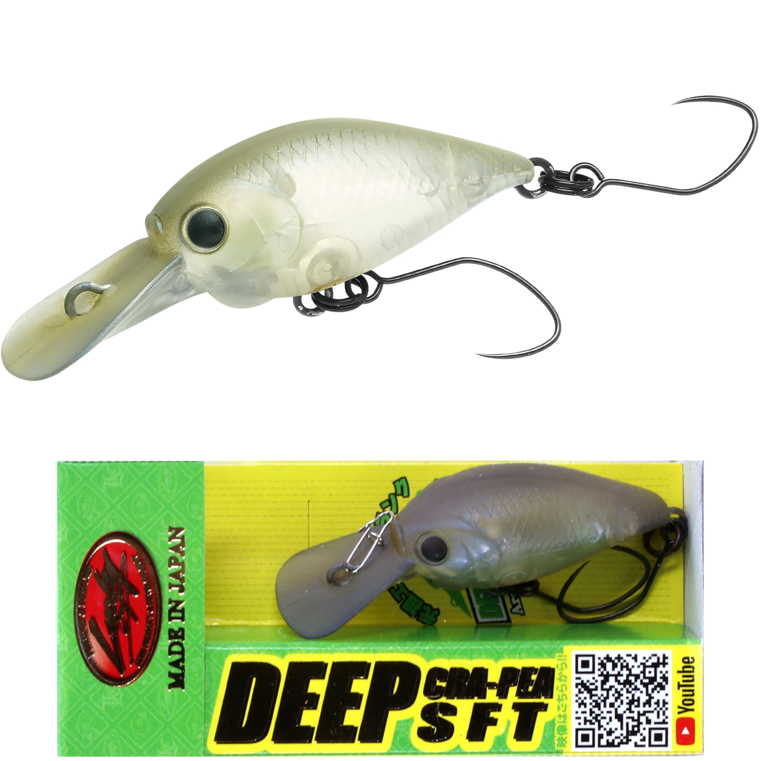 LUCKY CRAFT Deep Crappie SFT - Рыболовная приманка Воблер Рыбалка One size