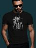 Gothic Skeleton Graphic Tshirt - Drinking Hot Water Desig...