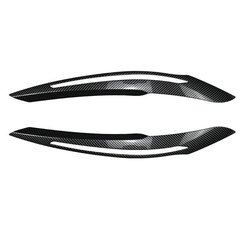 For BMW 1 Series F20 F21 Car Headlight Eyebrow Eyelids Stickers Trim Cover Headlamp Eyelid 2011 2012 2013 2014