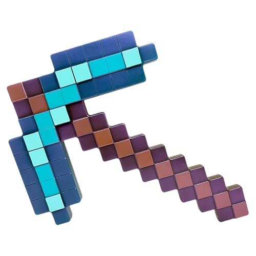 Minecraft Diamond Pickaxe Enchanted Version Approx. 38cm Sword TNT Creeper