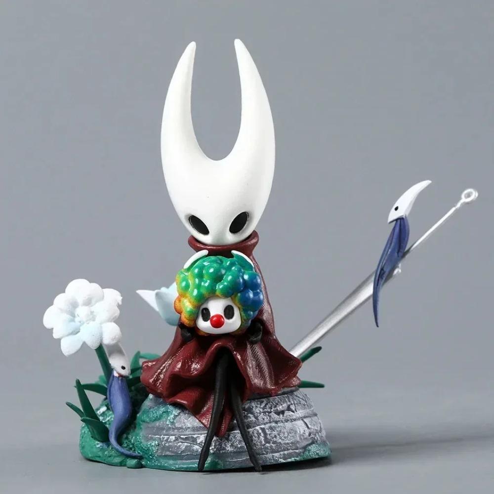 Hollow Knight Zelená cesta Vosa Dívka Hračky Anime Herní figurka The Hornet Quirrel Figurka Sběratelský model Ozdoby Panenka S krabicí
