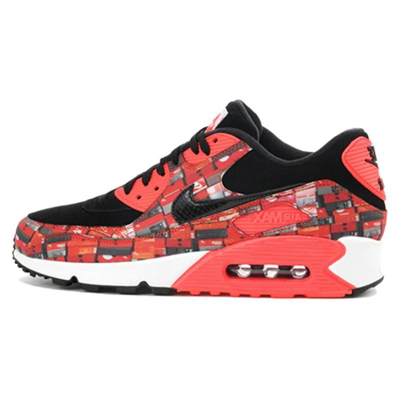 

Nike Air Max 90 Atmos We Love Nike Bright Crimson Sneakers Casual Shoes AQ0926-001 37.5