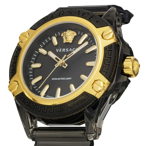 Versace ICON ACTIVE VE6E00123 Men's Watch, Black