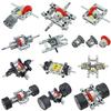 MOC Technical Differential Construction Bricks Mechanical Playthings High-Tech Part Differential Gears Works With featuring 6573 62821 65414