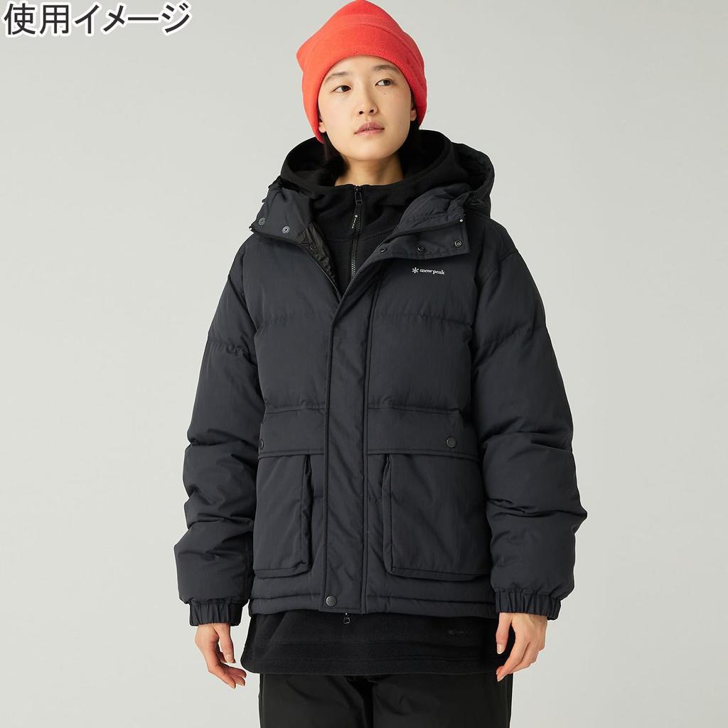 Snow Peak Everyday Down Jacket Outerwear Jacket Down Padded BLACK M JK-25AU001 Men's Women's